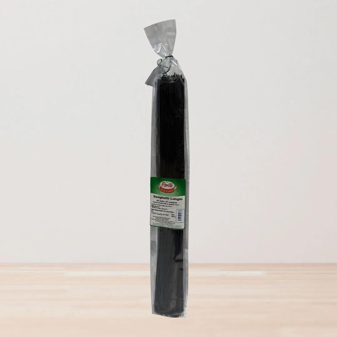 Pastificio Fiorillo ilgi spagečiai su sepijų rašalu, 50 cm